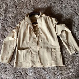 Very stylish jacket very comfy a beautiful color